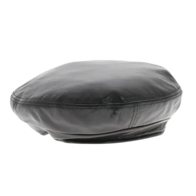 Leather beret