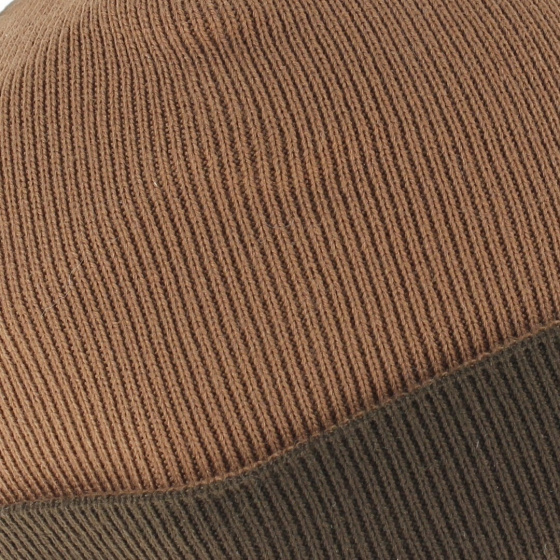 Brown Kangol hat