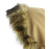 Capuche polaire beige