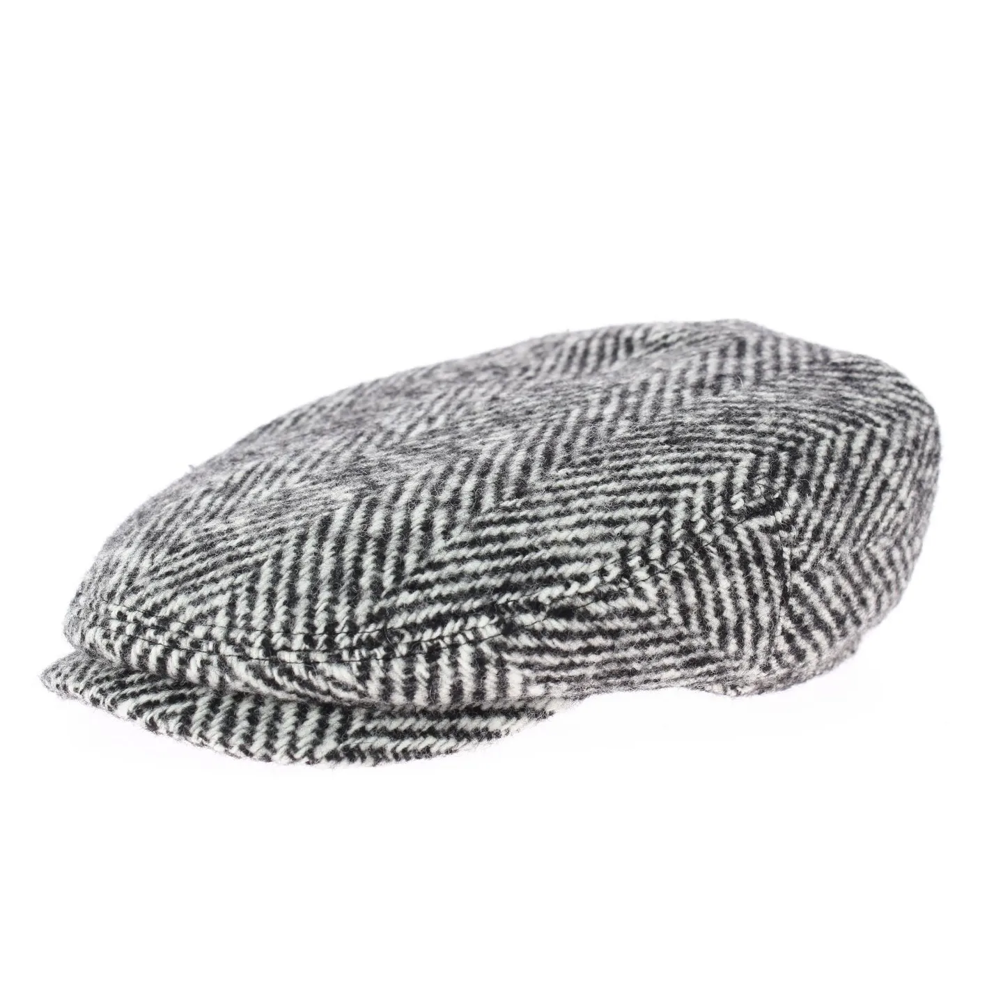 Winter bandera cap black and white chevron