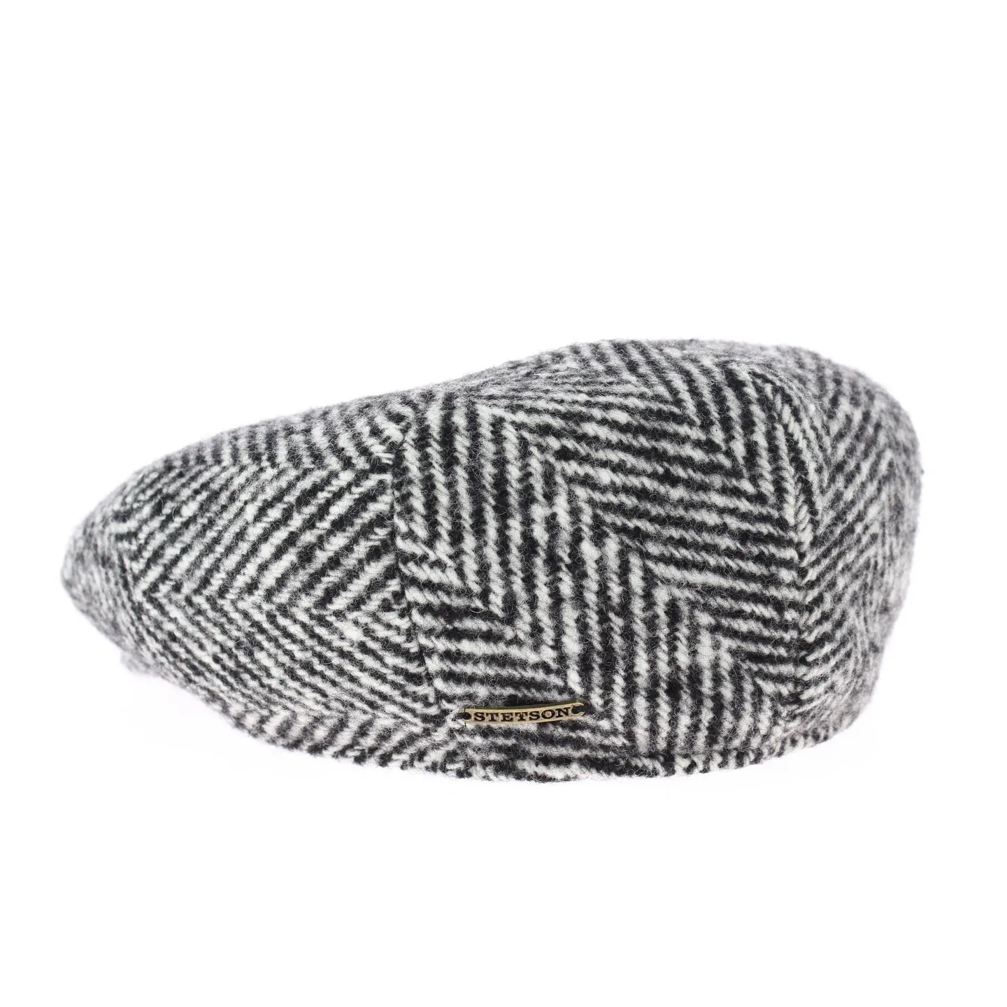 Winter bandera cap black and white chevron