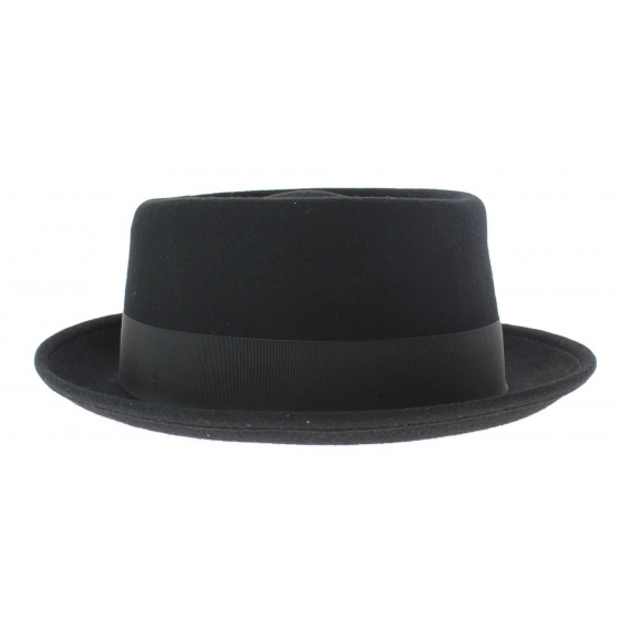 Chapeau porkpie noir