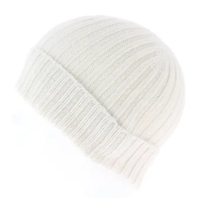 Bonnet cachemire naturel