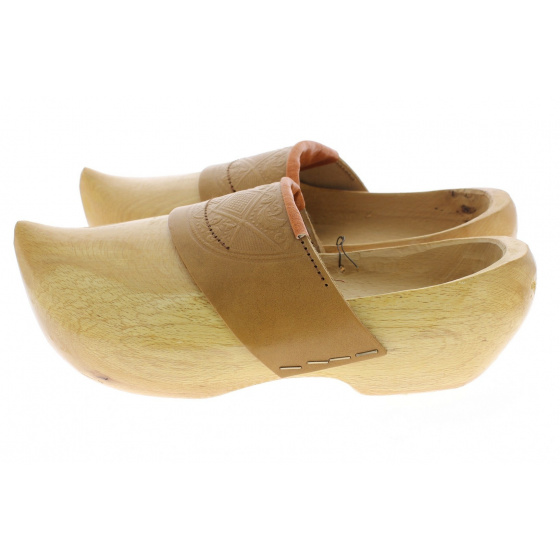 Wooden clog Wooden clog