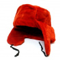 Ushanka red - Chapka URSS red