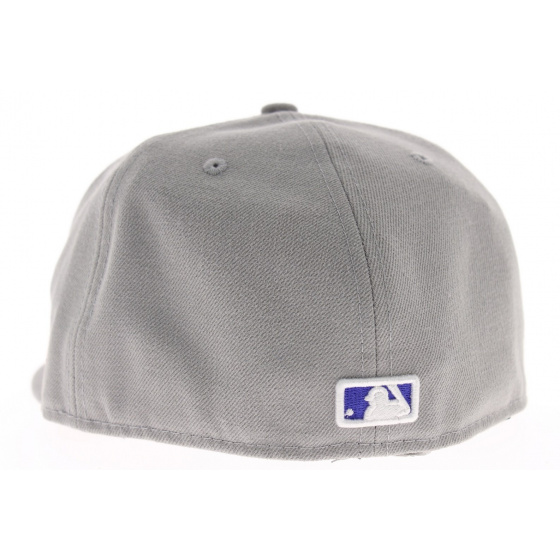 Grey cap NY zag stitch neygan