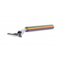 Fancy striped shaving set