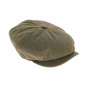 Leather hatteras cap