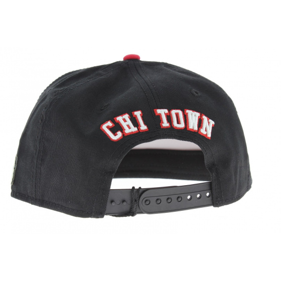 Snap cap Cayler & SONS Windy City black - red - white