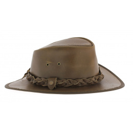 Leather hat winston
