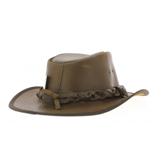 Leather hat winston