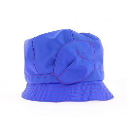 ANDORRE SIMPLE blue cloche hat