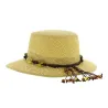 Giuditta - casquette de paille beige