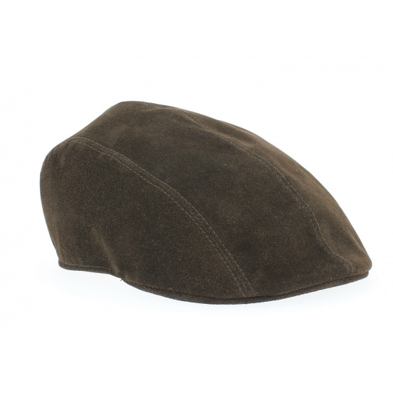 Casquette cuir Caloway Marron par Traclet Casquette cuir Caloway Marron par Traclet