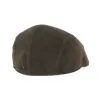 Casquette cuir Caloway Marron par Traclet
