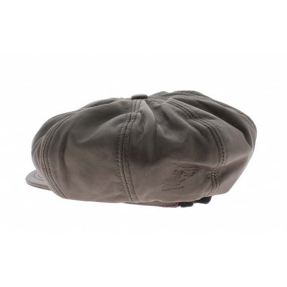 Montagny leather cap