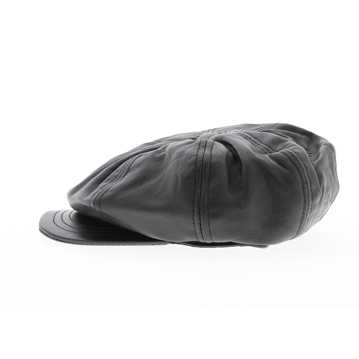 Casquette cuir montagny Noir