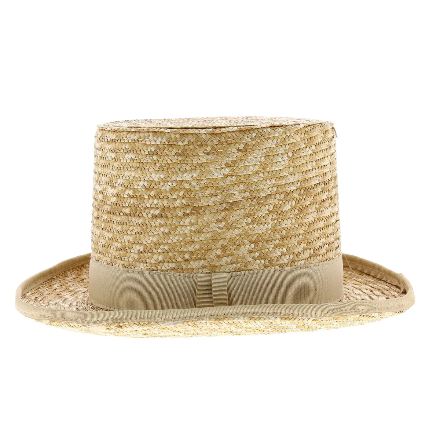 Chapeau Haut de Forme en paille 