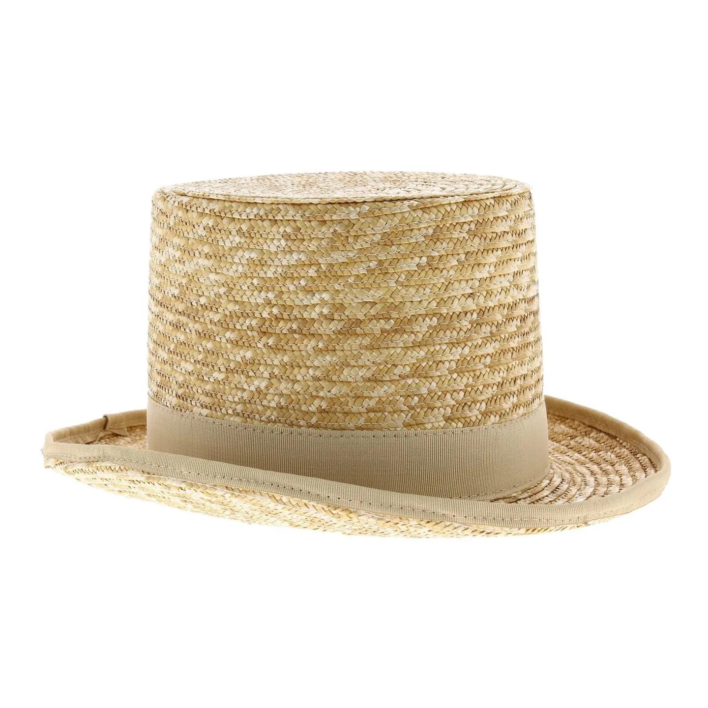 Chapeau Haut de Forme en paille 