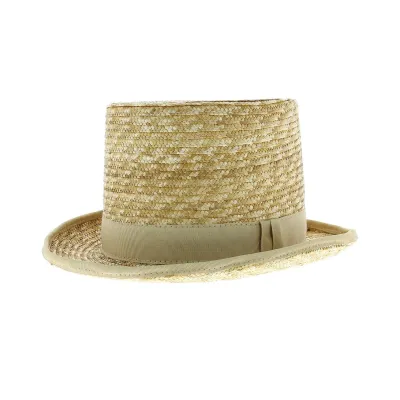Straw top hat 