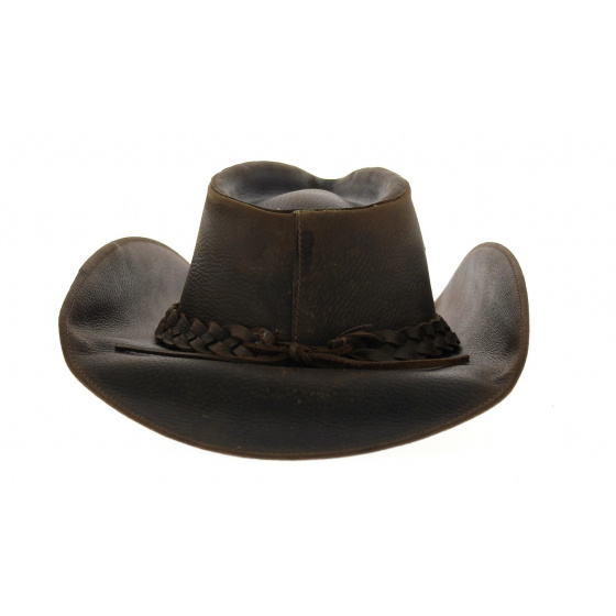 Bullhide leather rodeo hat