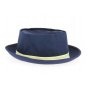 Rollup hat by Broner navy blue