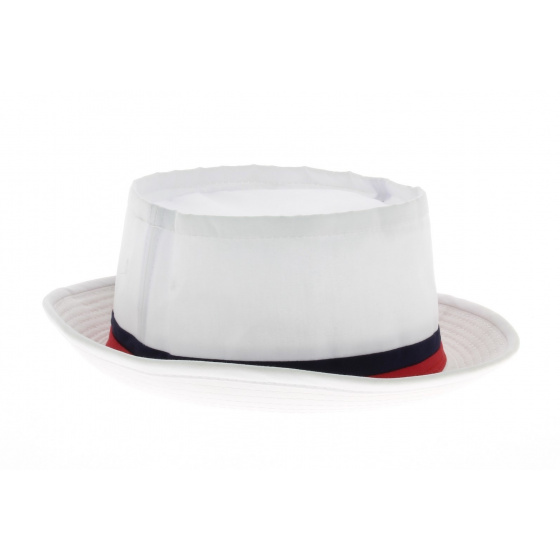 Rollup hat by Broner white