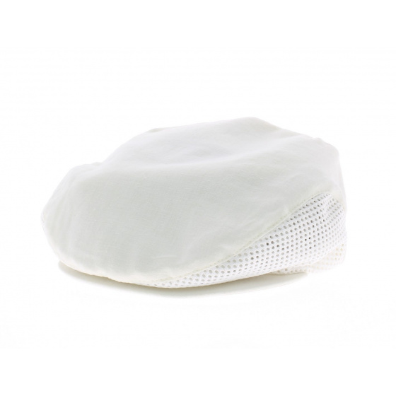 Cap man flat summer openwork natural