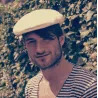 Cap man flat summer openwork natural