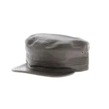 Casquette cubaine cuir - Booster Marron foncé
