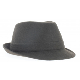 chapeau trilby marron
