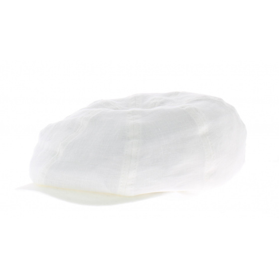White linen bugatti cap White linen bugatti cap