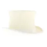 Top form wool felt white ivory child