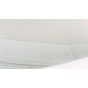 White cotton trilby hat