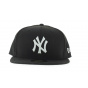 Casquette New York Yankees Black on White 59FIFTY