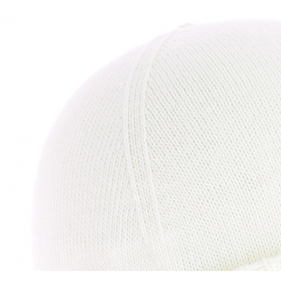 Bonnet commandant Cousteau blanc Bonnet commandant Cousteau blanc