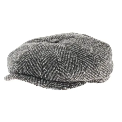 Hatteras Herringbone cap grey