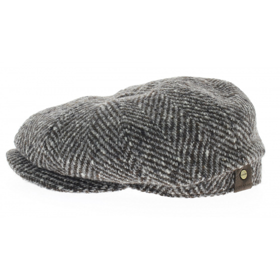 Hatteras Herringbone cap grey