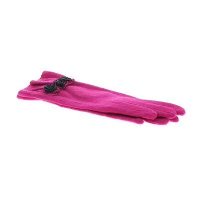 Fancy glove woman Oriane fushia