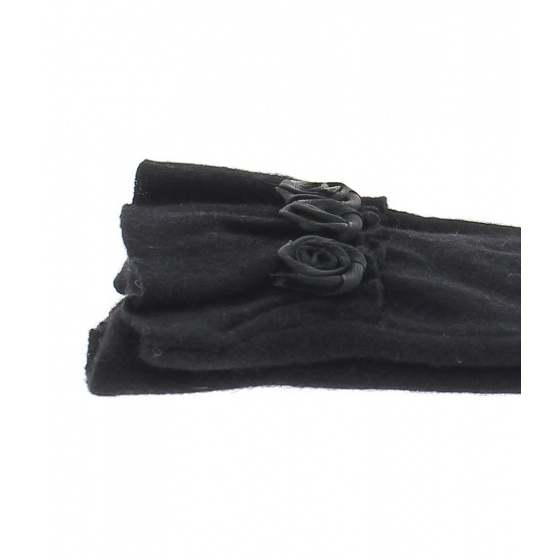 Gant fantaisie femme Oriane noir Gant fantaisie femme Oriane noir