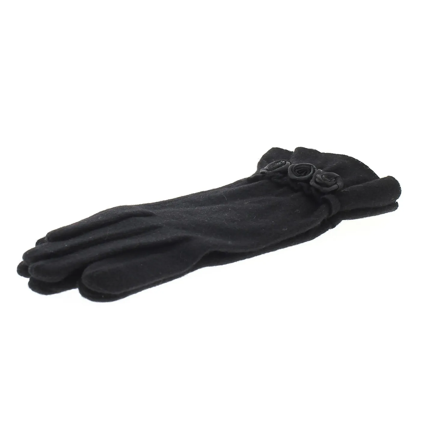 Gant fantaisie femme Oriane noir