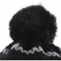Le Drapo Black-Silver Beanie