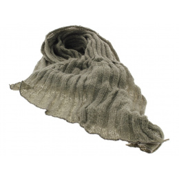 Fancy taupe scarf