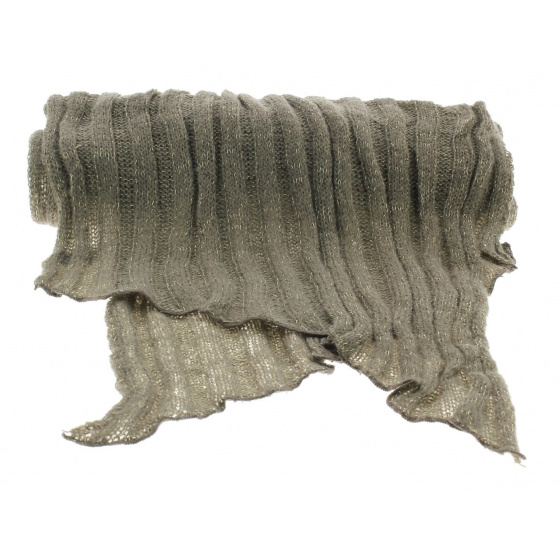 Echarpe fantaisie taupe Echarpe fantaisie taupe