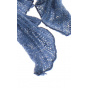 Fancy blue scarf