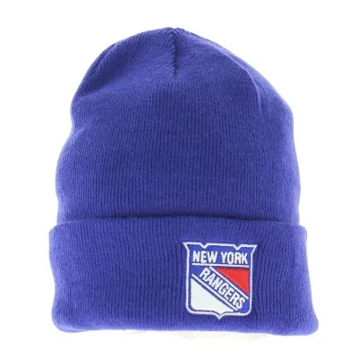 Blue Short New York Rangers Beanie Reference: 4030 | Traclet Hat Shop