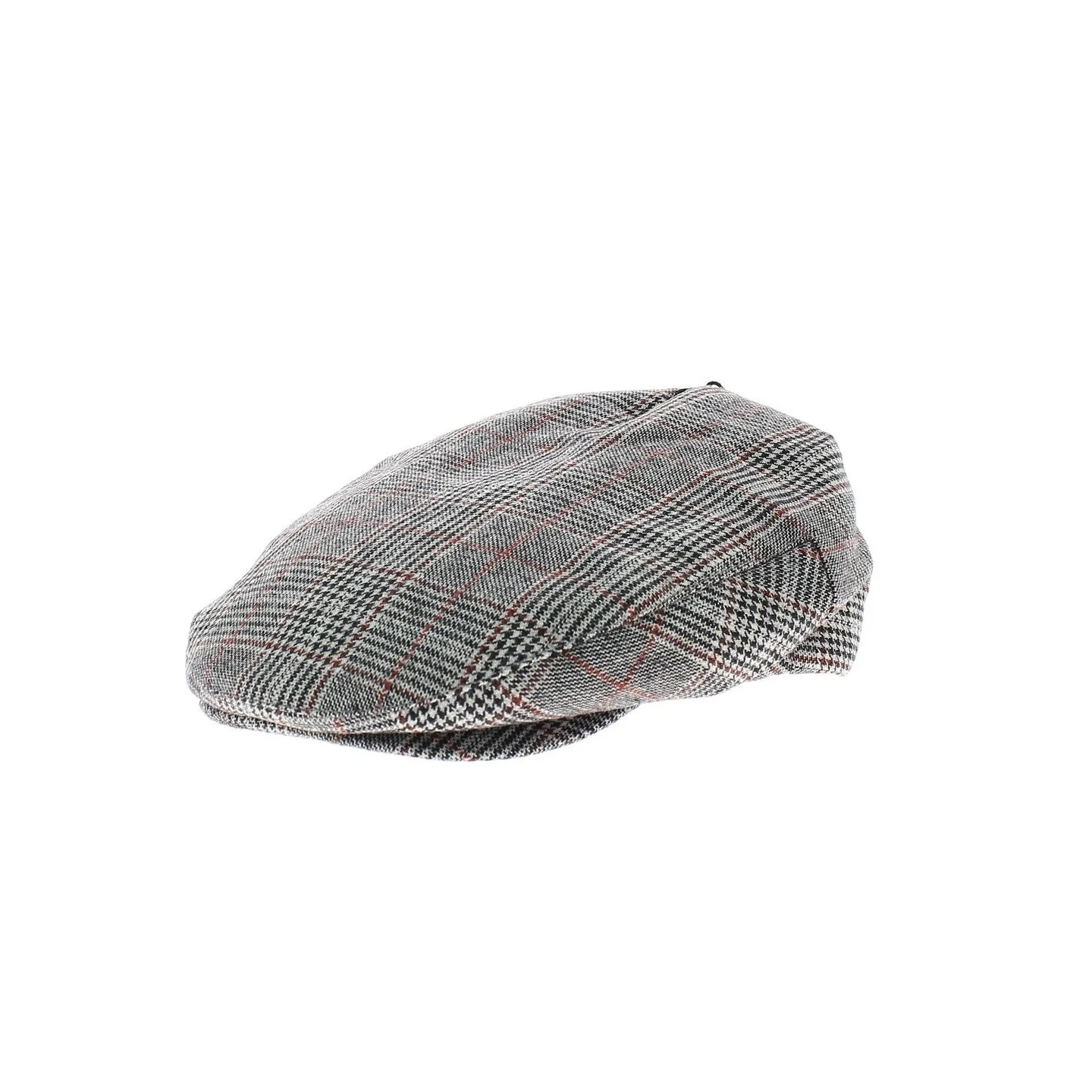 Brown checkered Brixton Hooligan Cap - buy brixton hooligan cap - flat bri cap Reference: 3924 | Chapelle