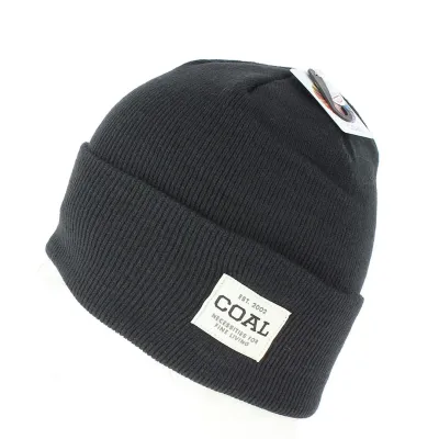 The Uniform Coal black beanie Reference: 4073 | Traclet Hat Shop