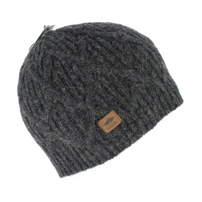Scottish wool beanie - The Stanwood Coal beanie Reference: 4084 | Traclet Hat Shop