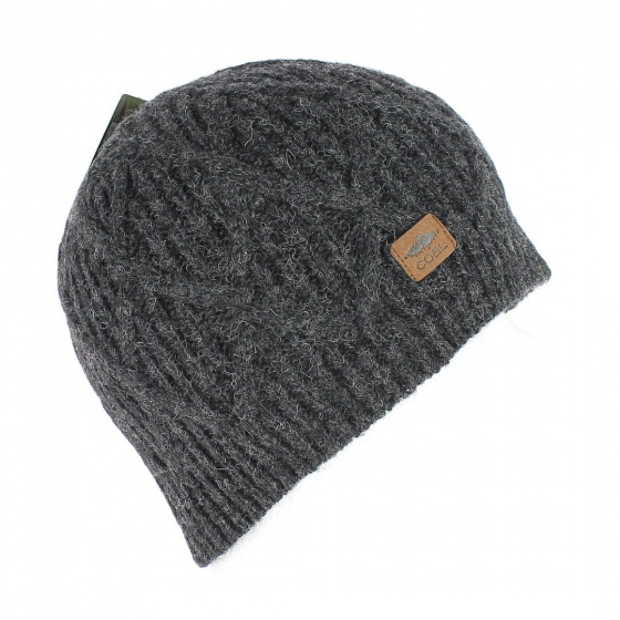 The Yukon Coal Black Beanie